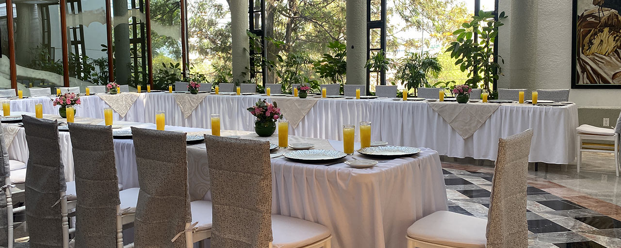 Side View Large Executive Dining Room Venues Estado de México