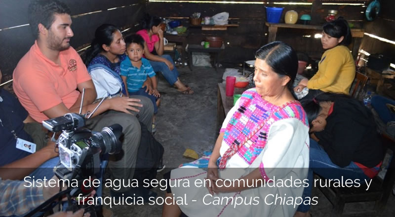 Sistema de agua segura en comunidades rurales y franquicia social