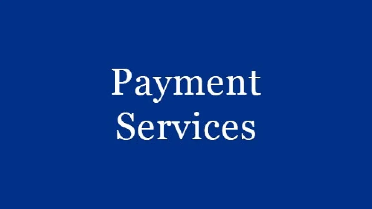 Payment services